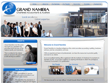 Tablet Screenshot of grandnamibia.com